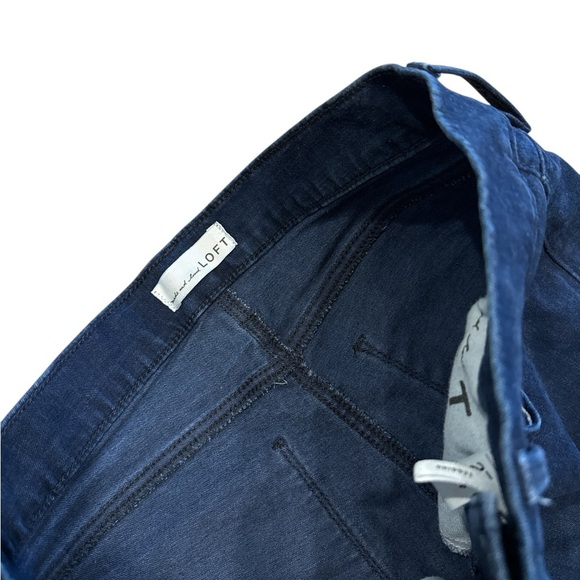 LOFT Blue Skinny Jeans Classic Style - Picture 4 of 5